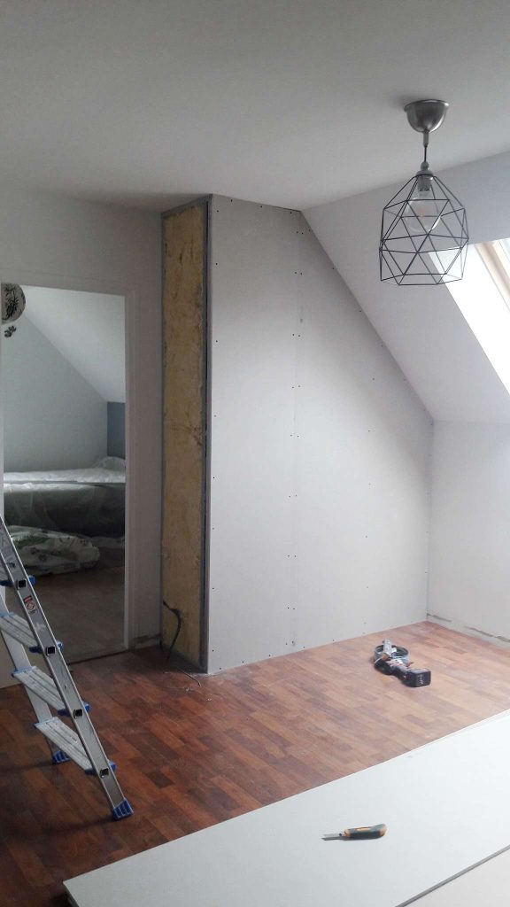 travaux placo bandes de joint dijon maison rénovation intérieur